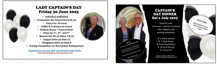 LADY CAPTAIN WEEKLY NEWS