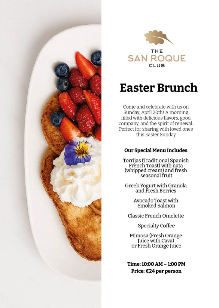 Easter Brunch- April 20th, 2025