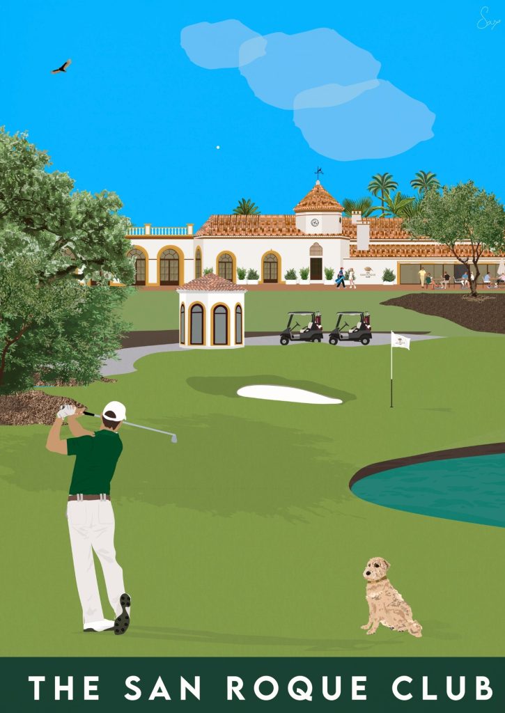 The San Roque Club illustration