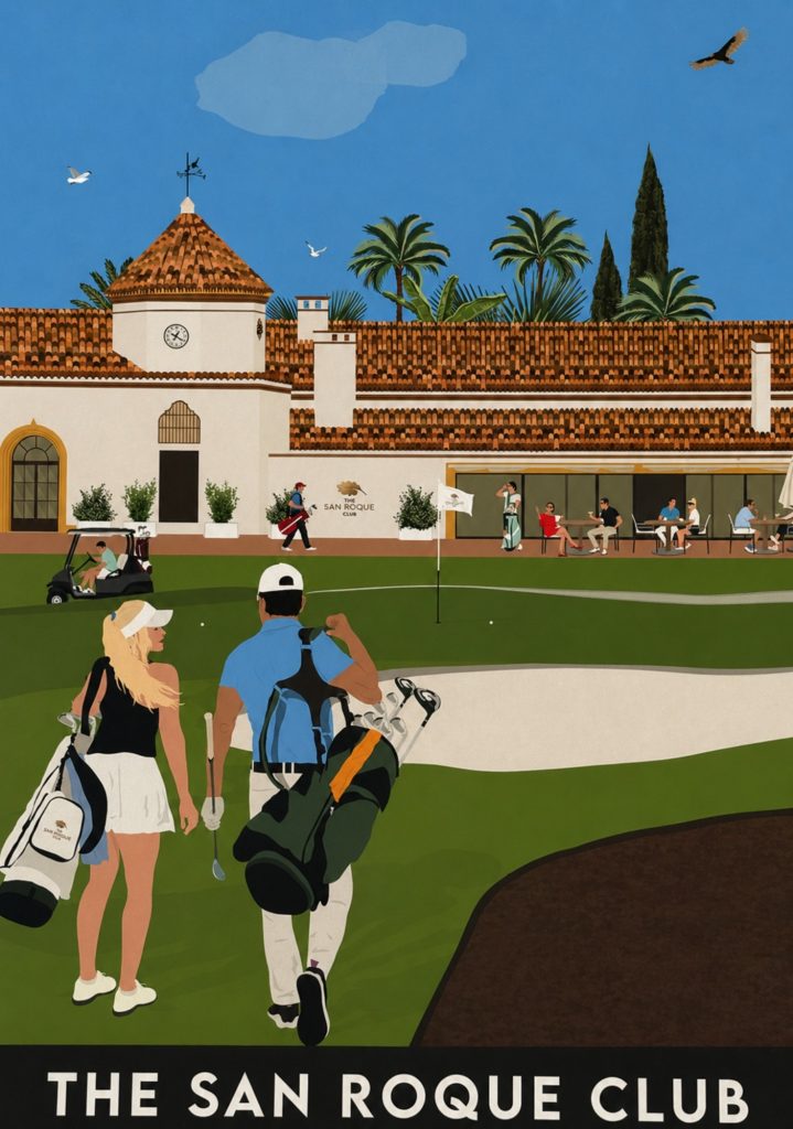 The San Roque Club illustration